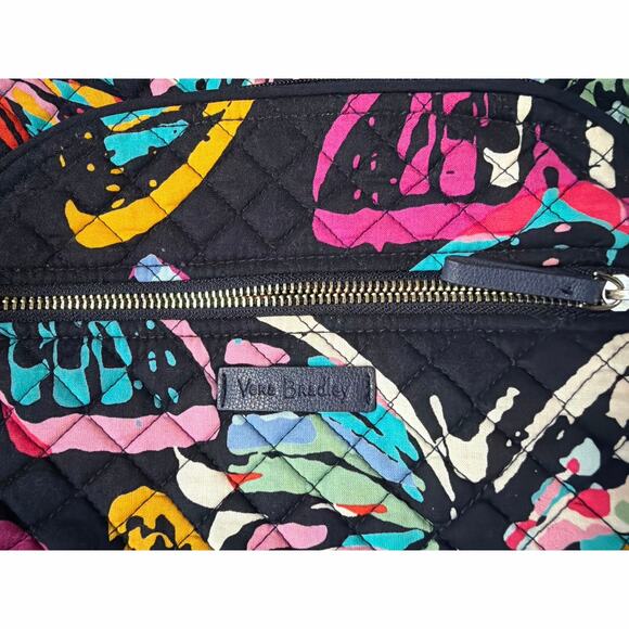 Vera Bradley Butterfly Flutter Campus XL Backpack Laptop Compartment Back Pack - Picture 3 of 8